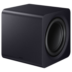 SAMSUNG HW-Q990H caisson de basses sans fil, haut-parleur frontal vue de trois quarts
