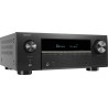 DENON AVC-X3900H ampli home cinéma, vue de trois quarts gauche avec grille de ventilation latérale