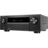 DENON AVC-X3900H amplificateur AV, vue de trois quarts droit façade noire et façade brossée