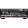 DENON AVC-X3900H amplificateur AV, panneau arrière connectique HDMI 8K, borniers enceintes et entrées RCA