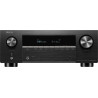 DENON AVR-X2900H amplificateur home cinéma 7.2, vue de face noir avec afficheur Dolby Atmos et molettes