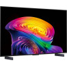 LG OLED42C6 TV OLED 42 pouces, vue de trois quarts gauche sur pieds avec écran allumé