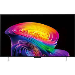 LG OLED42C6 TV OLED 42 pouces, vue de face cadre fin noir sur pieds latéraux