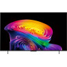 LG OLED42C6 TV OLED 42 pouces, vue de face cadre fin noir sur pieds latéraux