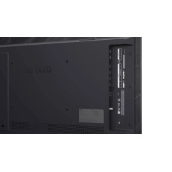 LG OLED42C6 TV OLED 42 pouces, gros plan connectique arrière HDMI USB et port LAN