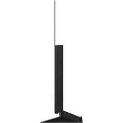 LG OLED48C6 TV OLED, vue de profil dalle ultra-fine et pied noir