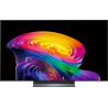 LG OLED55C6 TV OLED 55 pouces, vue de face écran allumé sur pied métallique