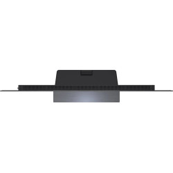 LG OLED55C6 TV OLED 55 pouces, vue de dessus pied central et tranche supérieure