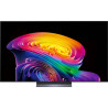 LG OLED65C6 TV OLED 65 pouces, vue de face écran allumé visuel abstrait multicolore
