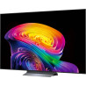LG OLED65C6 TV OLED 65 pouces, vue de trois quarts droite sur pied central métallique