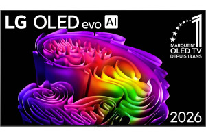 LG OLED65G6 TV OLED 65 pouces evo AI, écran face avec visuel coloré marque n°1 OLED depuis 13 ans 2026