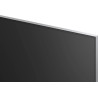 LG OLED77G6 TV OLED 77 pouces, détail angle supérieur cadre fin finition argentée