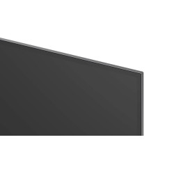 LG OLED83C6 TV OLED, gros plan angle supérieur droit finition bordure métallique fine