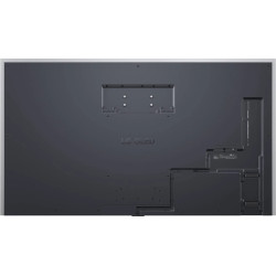 LG OLED83G6 TV OLED 83 pouces, vue arrière support mural intégré et logo LG OLED