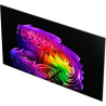 LG OLED83G6 TV OLED 83 pouces, vue plongeante de trois quarts dalle ultra fine