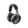 FOCAL UTOPIA reconditionné casque haute fidélité, vue trois quarts coque carbone et arceau cuir