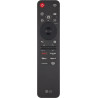LG OLED77T4 télécommande Magic Remote noire avec touches Netflix Prime Video Disney+ et molette de navigation centrale