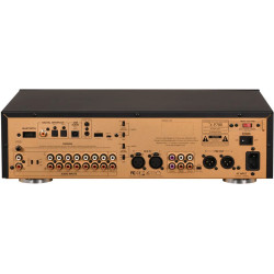 ADVANCE ACOUSTIC XP700 préamplificateur, panneau arrière connectique XLR RCA Bluetooth et USB audio