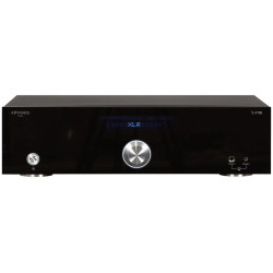 ADVANCE ACOUSTIC XP700 préamplificateur HI-FI, façade noire avec afficheur XLR et molette centrale