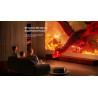 XGIMI TITAN vidéoprojecteur 3D, projection grand écran scène dragon dans salon familial