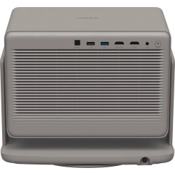XGIMI HORIZON 20 MAX vidéoprojecteur longue focale, panneau arrière connectique HDMI USB optique et grille de ventilation