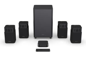 HISENSE HT SATURN home cinéma sans fil 4.1.2, ensemble complet avec caisson, 4 enceintes, hub et télécommande