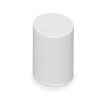 SONOS ERA 100 SL enceinte connectée blanche, vue trois quarts avec commandes tactiles sur le dessus
