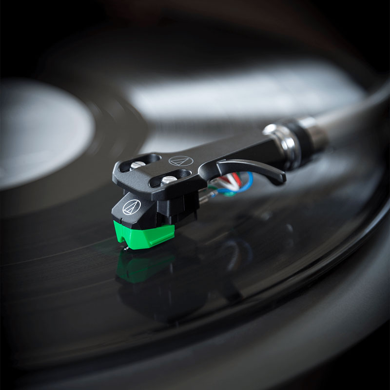 Tapis De Platine Vinyle En Silicone Antistatique - 29.5x29.5 Cm - Protection Contre Les Vibrations Et Les Rayures - Vert