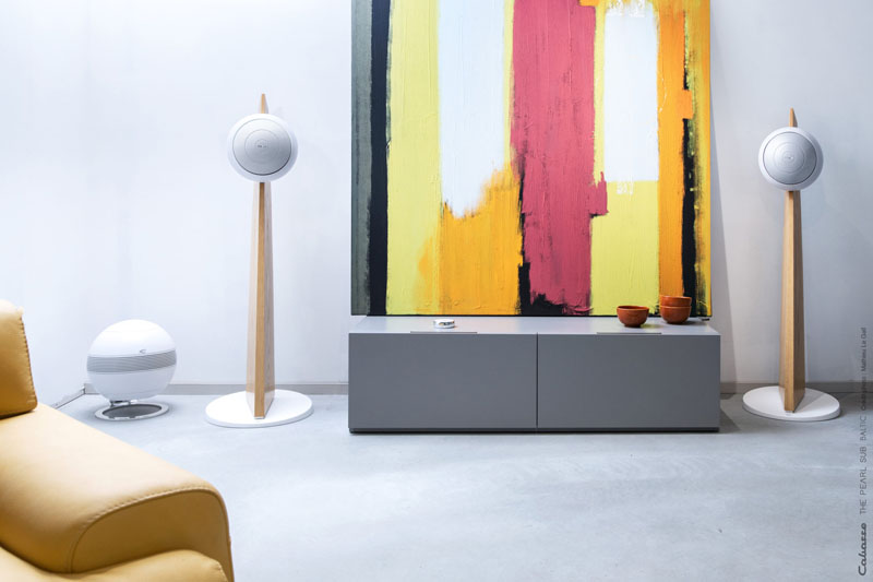 CABASSE PEARL SUB + IO3 Design compact et épuré