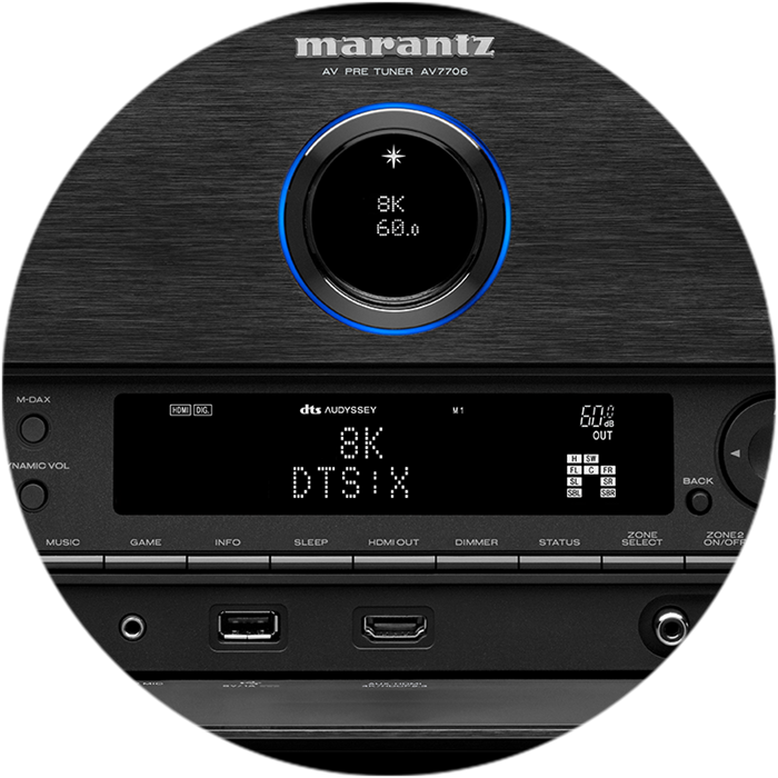 MARANTZ AV7706 - Audio 3D