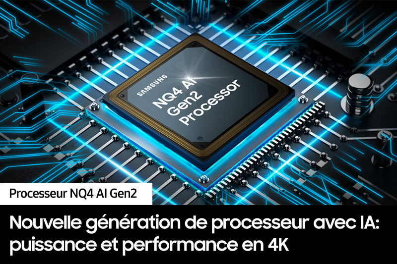 SAMSUNG TQ65QN85D - Processeur NQ4 AI Gen 2